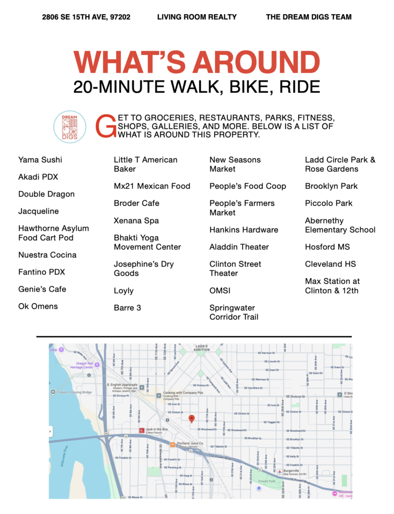 Aryne + Dulcinea with Living Room Realty, Portland, Oregon. Aryne Blumklotz, Buyers, Dulcinea Myers-Newcomb, Sellers, aryneanddulcinea.com